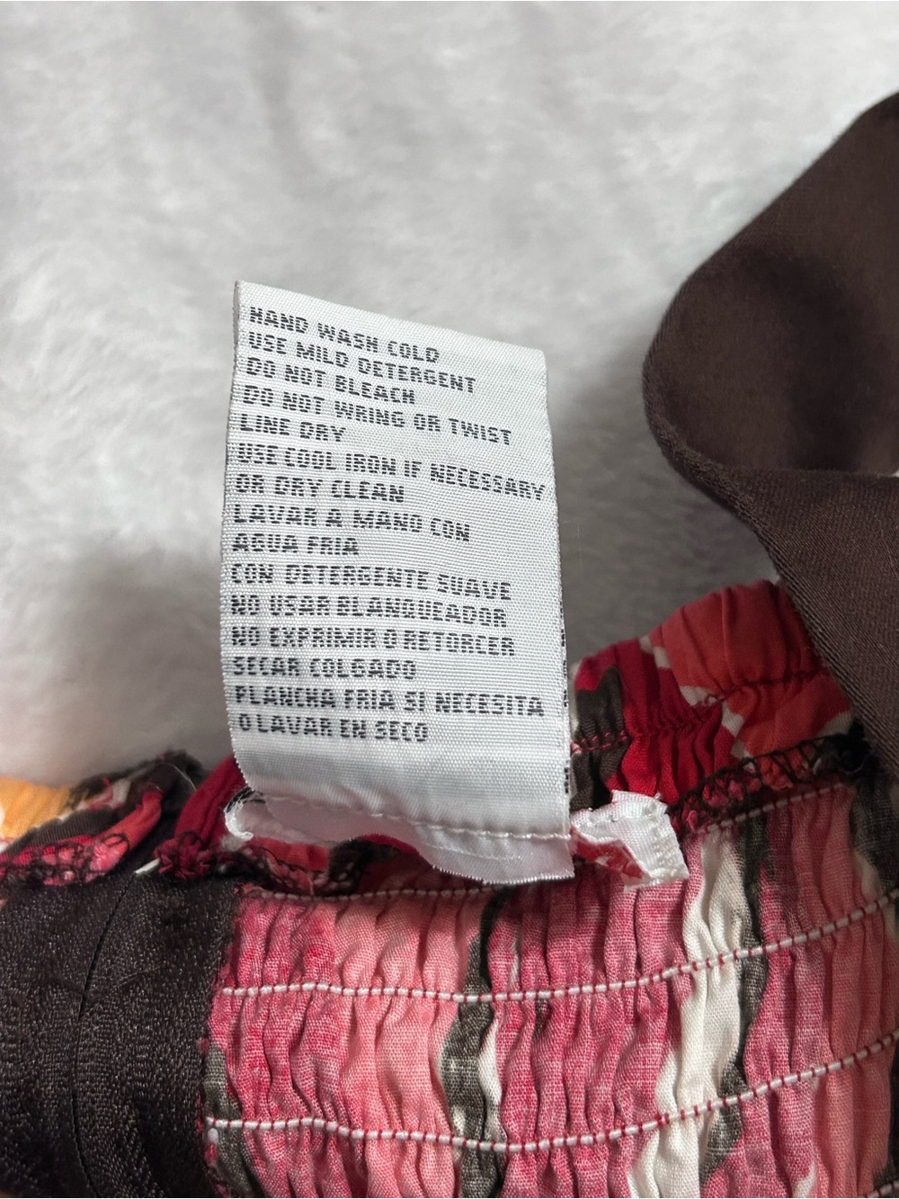 R&K Originals Fit & Flare Midi Dress Women’s Size 14 Brown Red - Picture 5 of 8